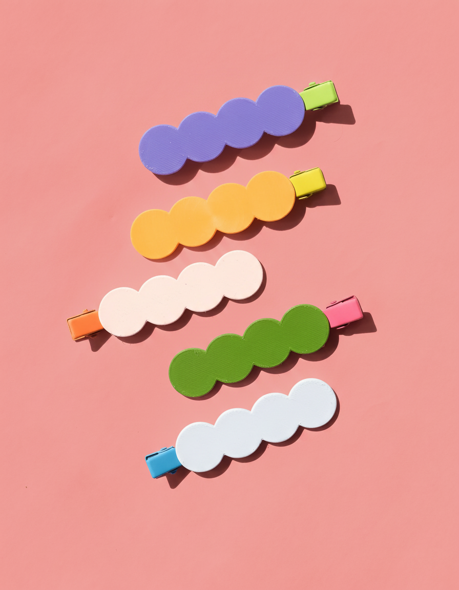 DOTS Hair Clips – Barrette – Set of 2