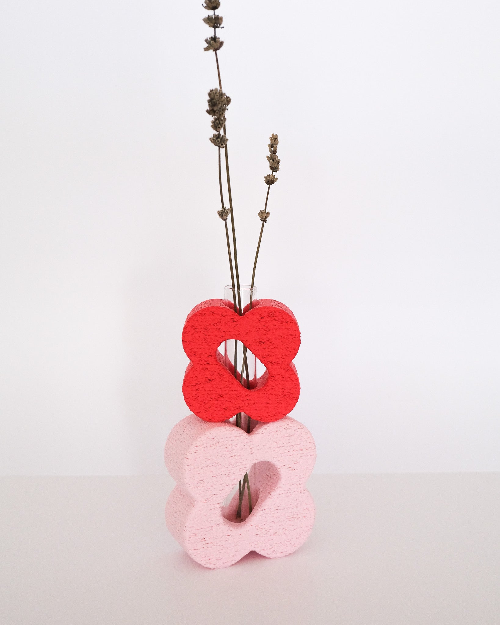 Flower Vase with Glass Flute