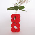 Flower Vase with Glass Flute - Small Size