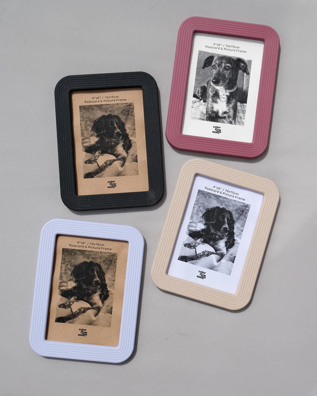 Set of 4 Vintage Inspired Postcard & Picture Frames (A6)
